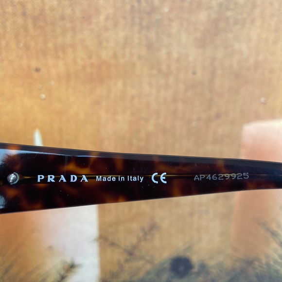 Prada Frames Glasses Certificate Of Authenticity Case Included - Picture 3 of 10